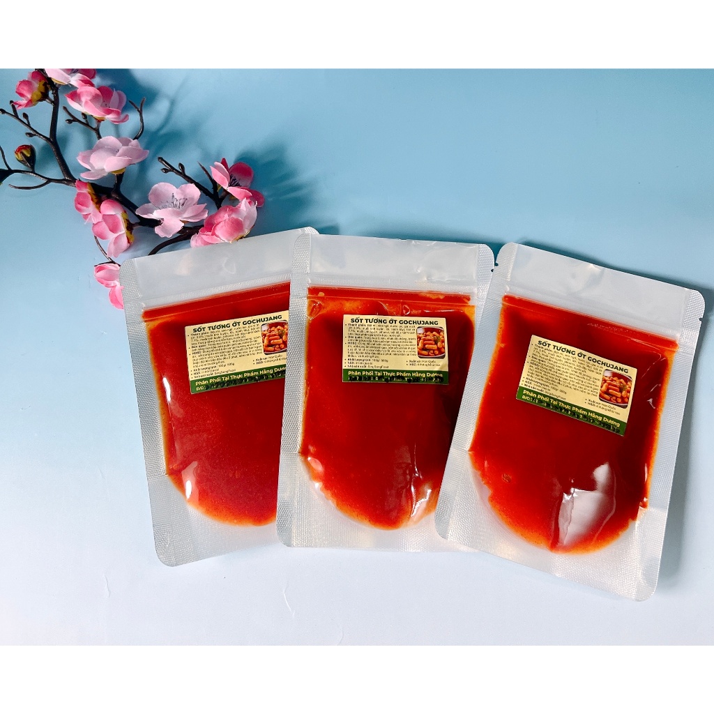 300g Sốt tương ớt hàn quốc loại ngon (gồm 3 gói 100g)