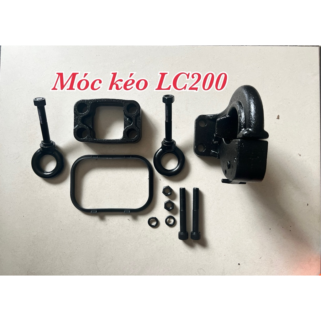 Móc kéo cứu hộ theo xe Toyota Landcruiser LC200.