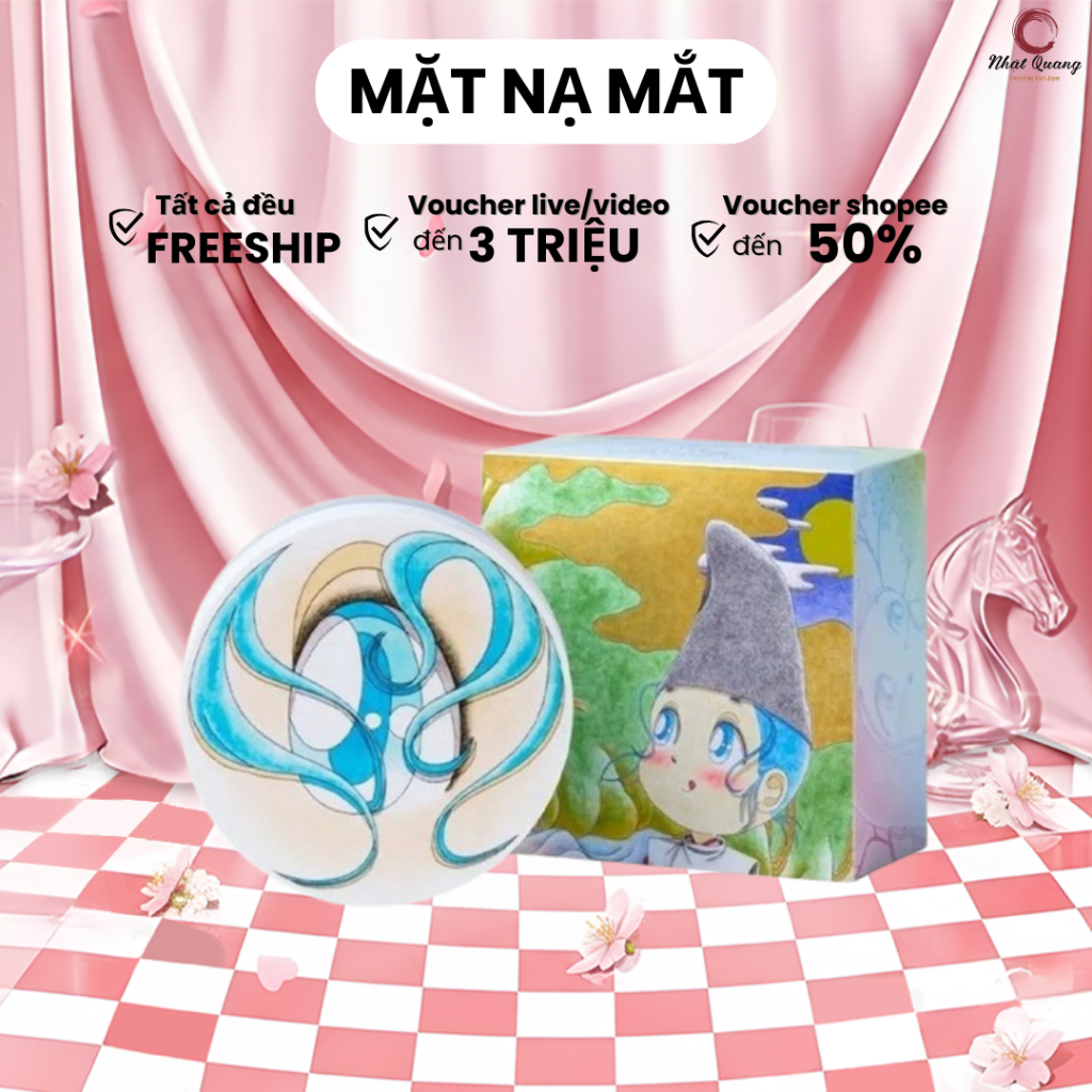 Mặt nạ mắt cao cấp AXXZIA Beauty Eyes Essence Sheet Plus (60 miếng)