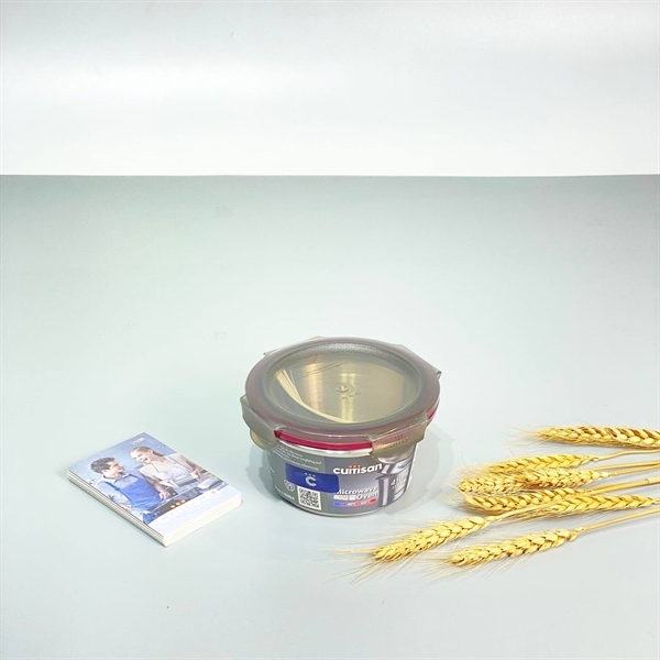 Hộp đựng thực phẩm Cuitisan Flora Round No.4 EC7-FR04 410ml