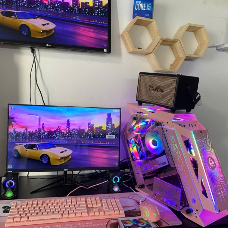 FULL BỘ PC HỒNG GAMING- Chiến LIÊN MINH - CF - FIFA 4 - VALORANT- AUDITION VÀ XỬ LÝ CÁC TÁC VỤ VĂN P