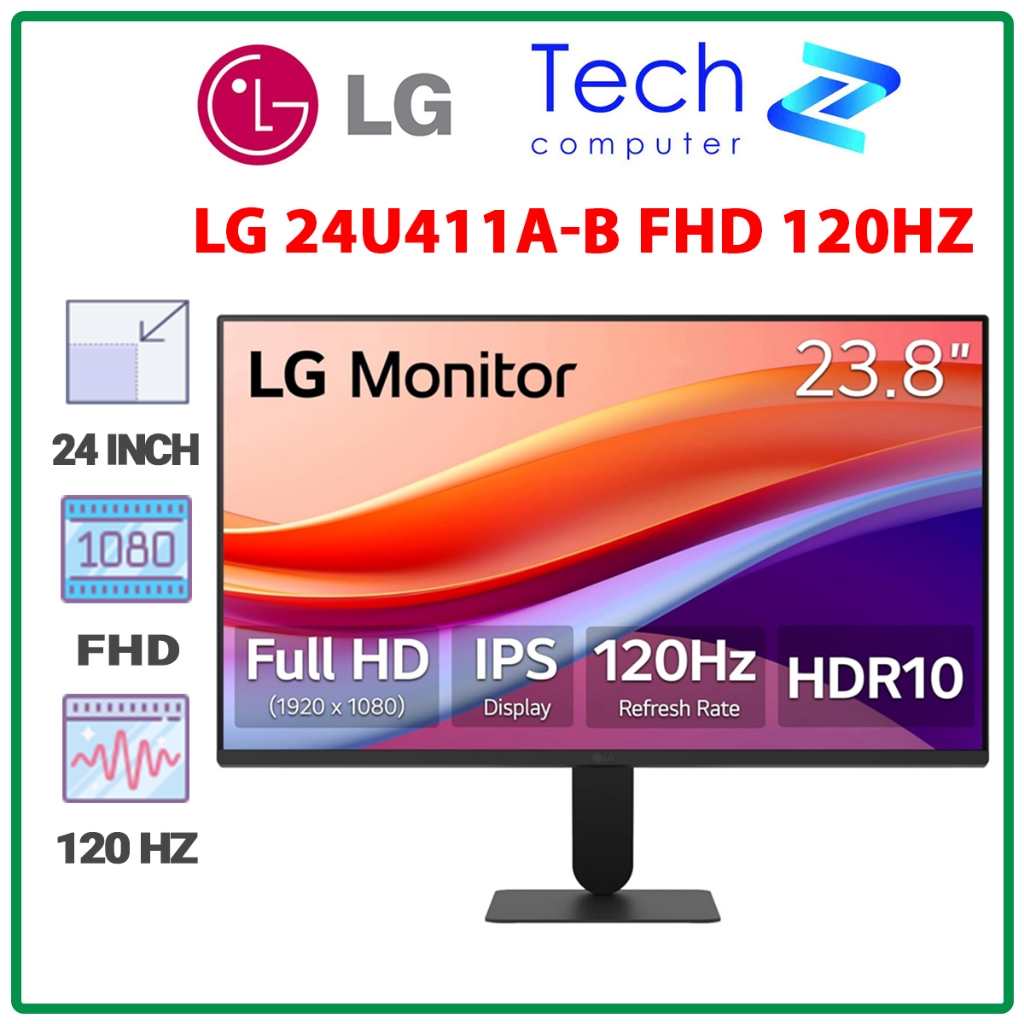 Màn Hình LG 24U411A-B (23.8 inch - IPS - FHD - 120Hz - 1ms)