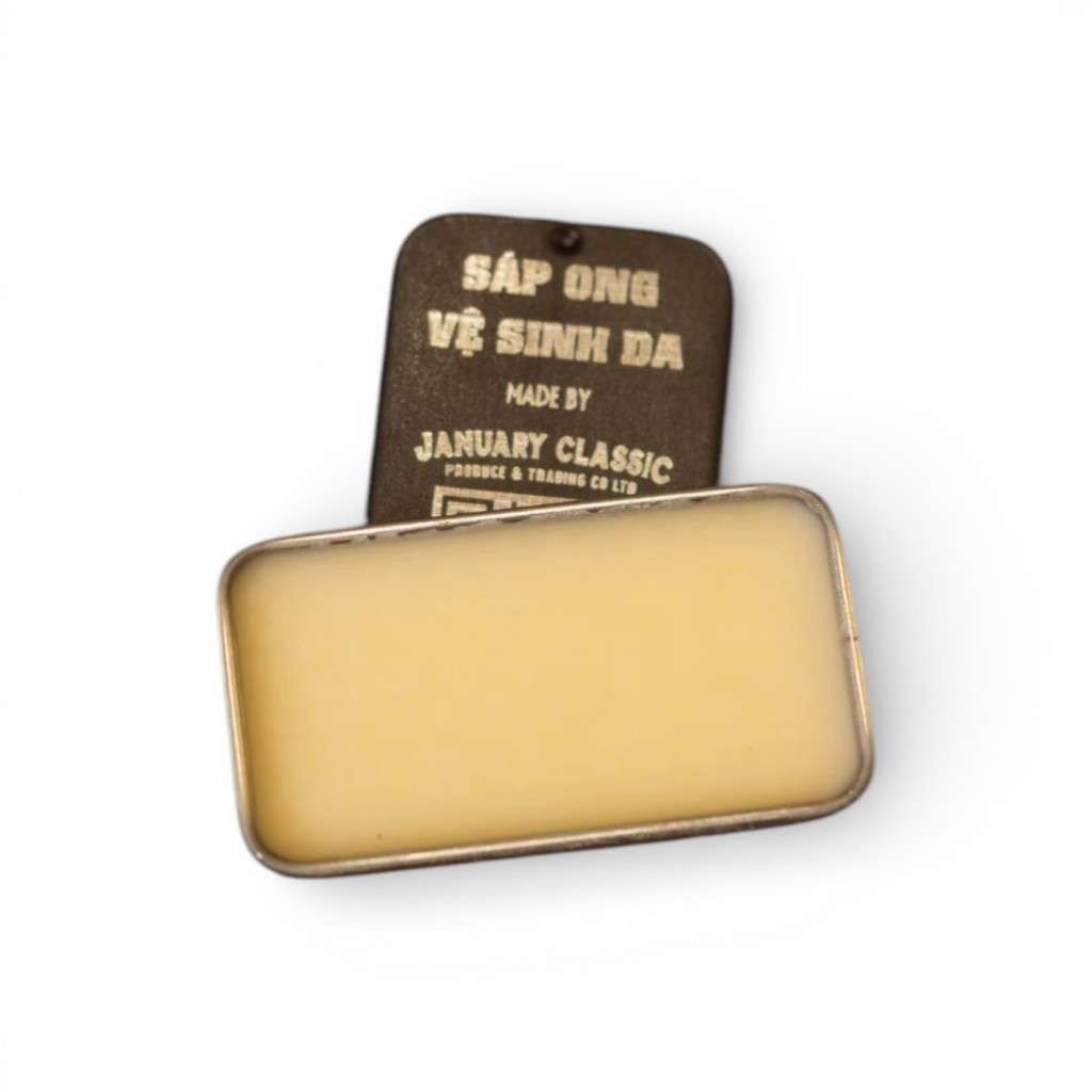 Hũ Sáp Chuyên Vệ Sinh Đồ Da - January Classic