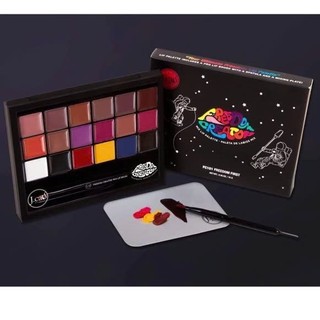 Bảng son JCat Dupe Anastasia Beauty Freedom Mix Lip Palette KÈM KHAY TRỘN NỀN Nội địa Mỹ