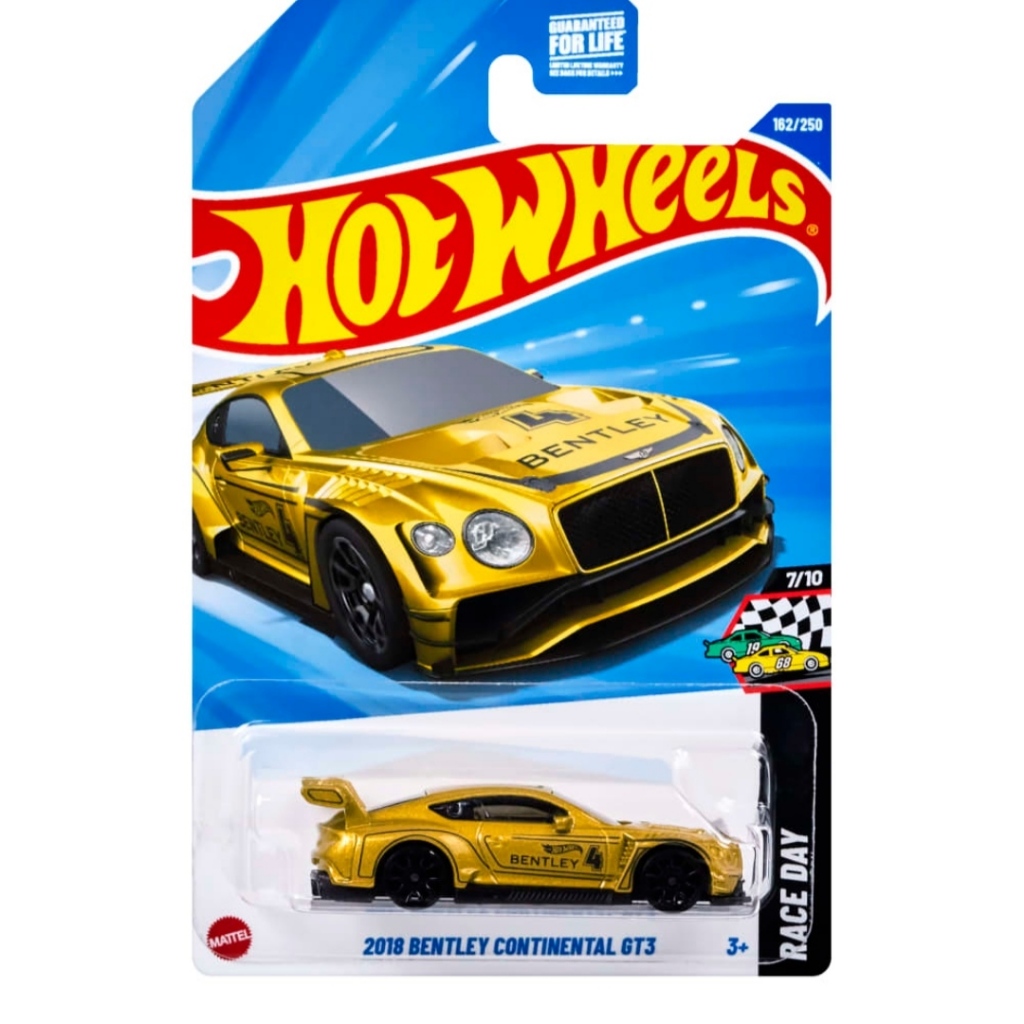 Hot Wheels Basic - 2018 Bentley Continental GT3 68/250 2026 (new card)