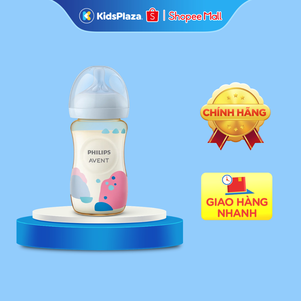 Bình sữa mô phỏng tự nhiên mới cao cấp Phillips Avent 125ml/ 260ml