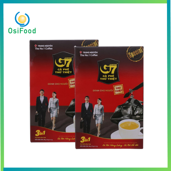 Combo 2 hộp - Cafe hòa tan G7 3in1 (18 gói)