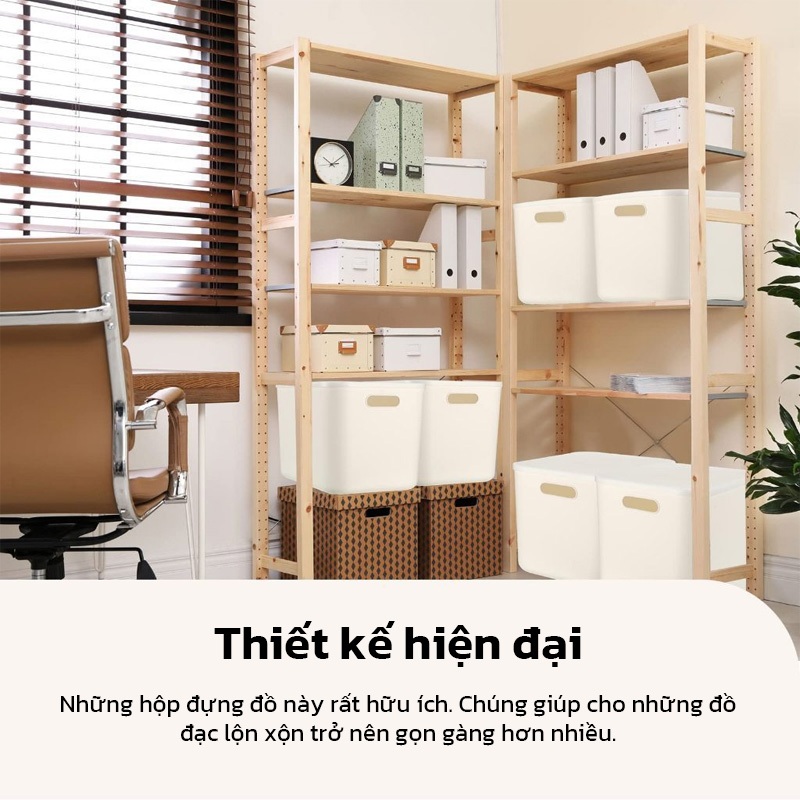 GOLDSTAR Hộp Nhựa Đựng Đồ Có Nắp Màu Trắng Hộp đựng đồ Có nắp nhựa Nhiều màu sắc và kích cỡ | BigBuy360 - bigbuy360.vn