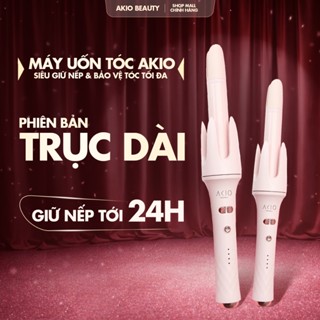Máy uốn xoăn tự động size 28mm AKIO Beauty phủ X2 ceramic chống rối tóc