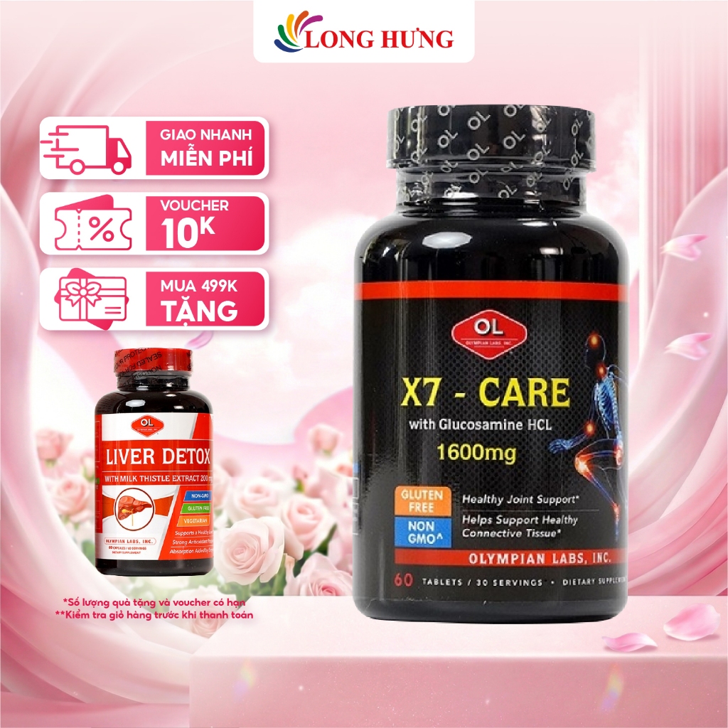 Viên uống Olympian Labs X7 - Care hỗ trợ xương khớp (60 viên)