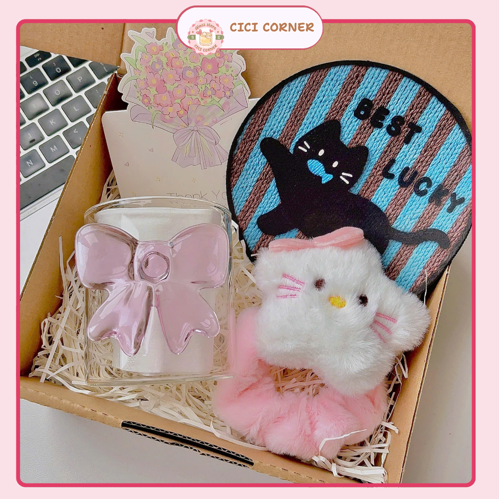 [QUÀ MIX SẴN] Set quà tặng giftbox sinh nhật, valentine, tặng người yêu, đồng nghiệp, quà kỉ niệm Ci