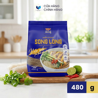 Miến Dong SONG LONG  Sạch  480g (Vắt nhỏ tiện lợi - Nấu lâu không trương nở)