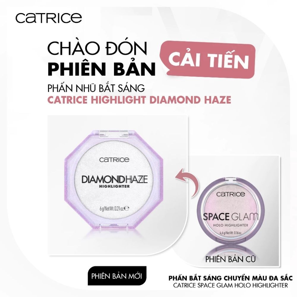 Ảnh 4 của Phấn nhũ bắt sáng dạng Catrice tạo hiệu ứng bắt sáng, giúp khuôn mặt rạng rỡ.