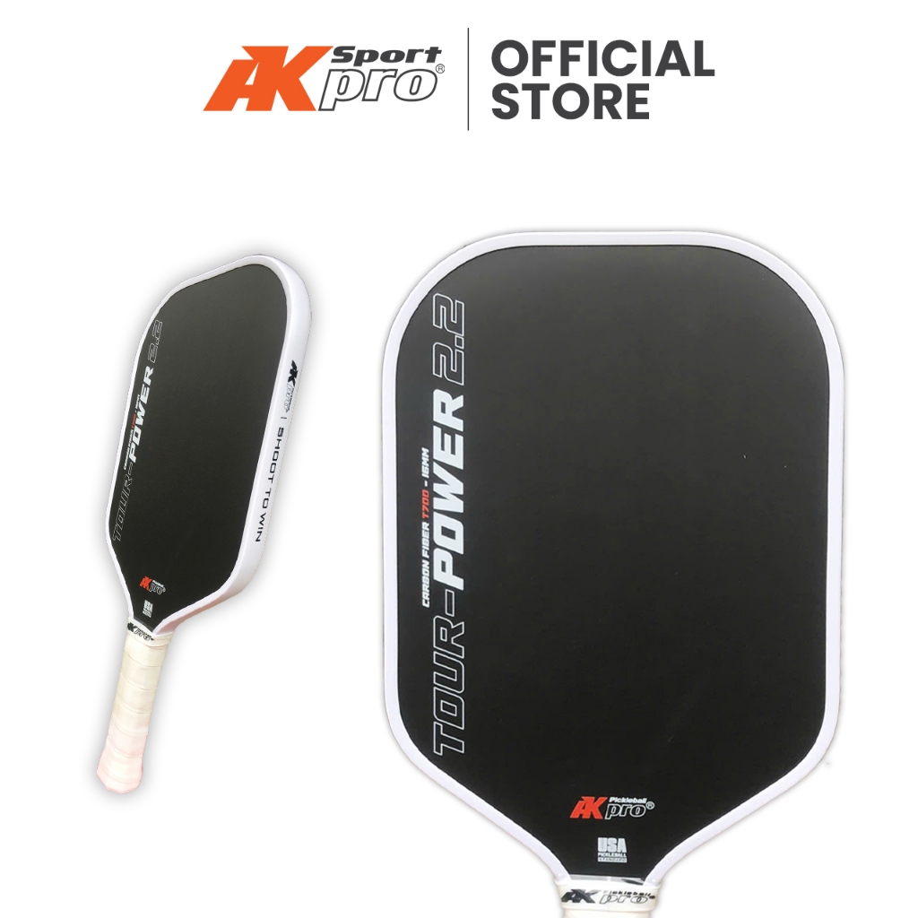 Vợt AKpro Pickleball Tour-Power 2.2 Carbon T700