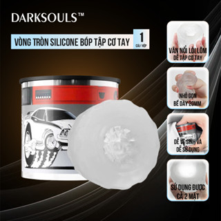 CHÍNH HÃNG – Vòng Tròn Silicone Bóp Tập Cơ Tay Dành Cho Nam, Tăng Sức Mạnh Ngón Tay ( TẶNG KÈM QUÀ )