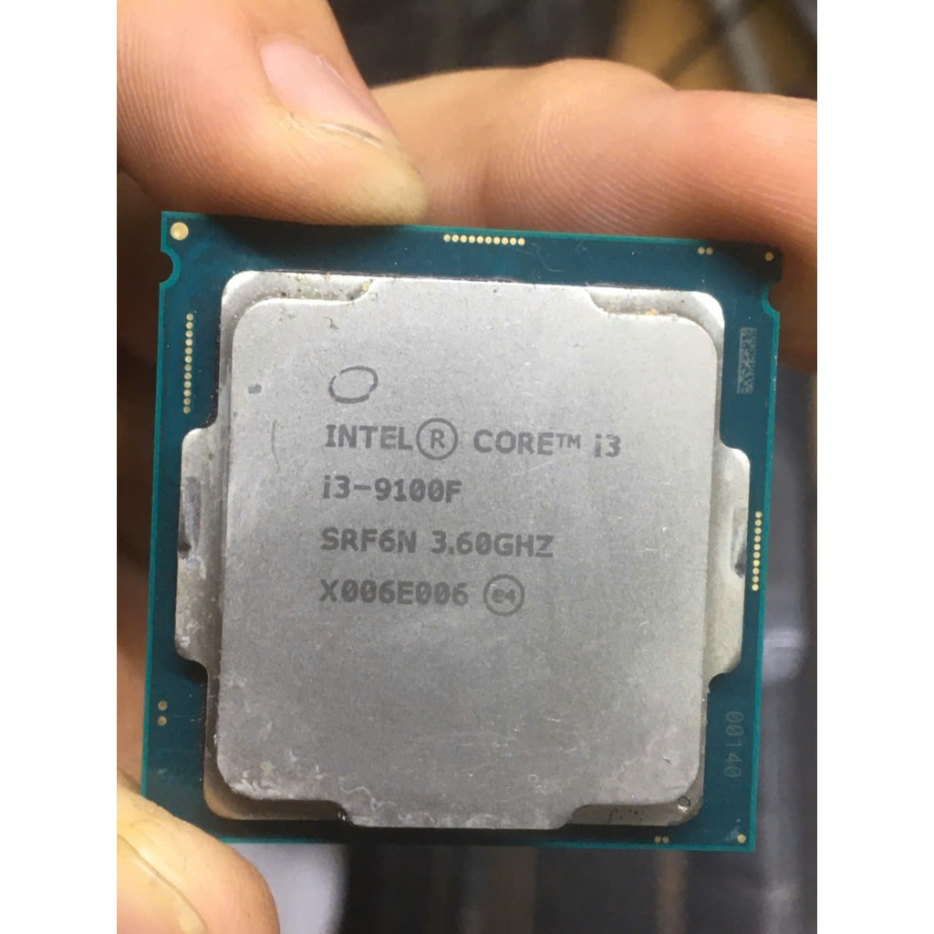CPU intel Core i3-9100F dùng cho main H310, B360, B365, H370, Z370, Z390