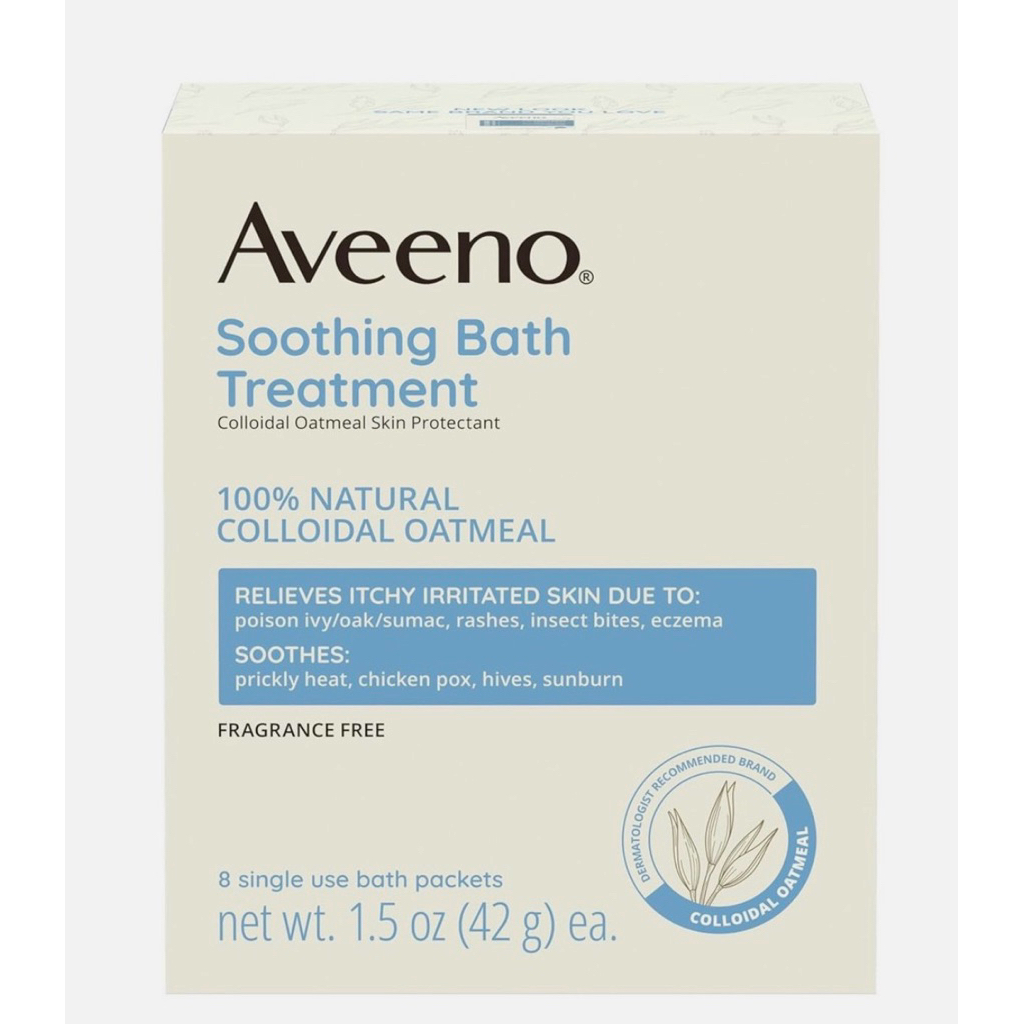 Bột tắm giảm chàm Aveeno Baby Eczema Therapy Bath Treatment