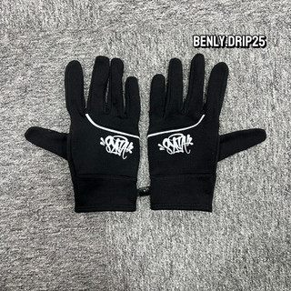 [SYNAWORLD] Găng Tay Synaworld Gloves Black/White -  Grey - Phản Quang Cao Cấp (Phong Cách UK Drill)