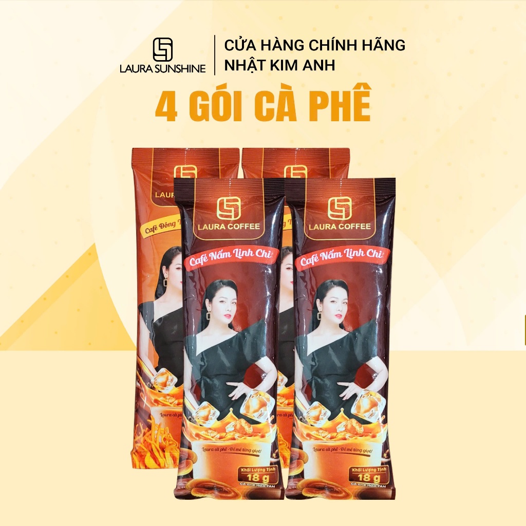 [GIFT] Combo 4 gói Cà phê Laura Coffee