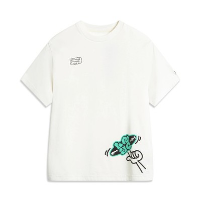 Áo T-shirt Thể Thao Bé Trai Li-Ning Thời trang/Sportwear YHSV095-1V