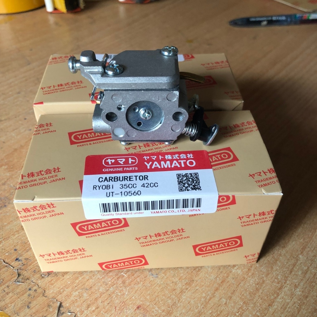 Bình xăng con ( chế hòa khí) máy cưa xích Homelite Ryobi 2 thì 35cc,42CC UT-10560,UT-10562, UT-10566