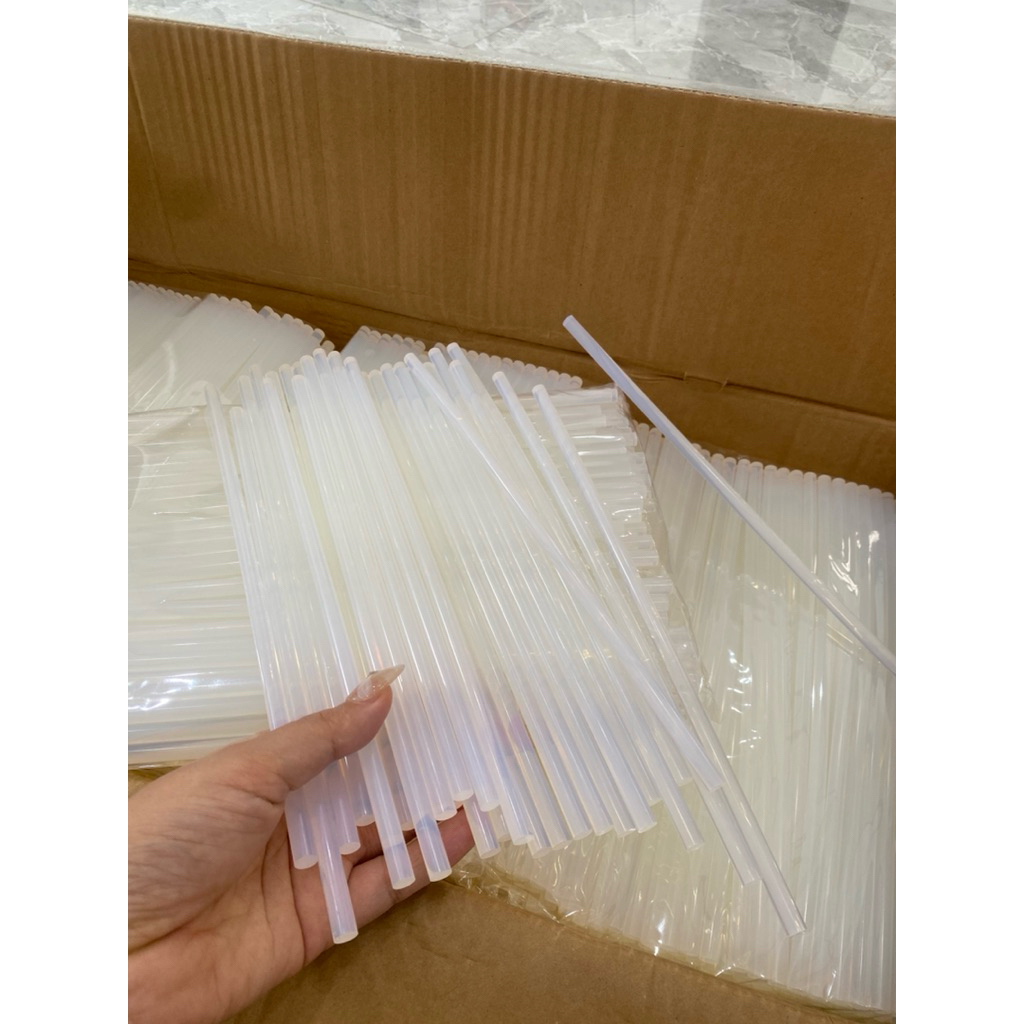 Keo Nến nhỏ . Keo Nến Silicon . Combo 5 cây keo nến nhỏ