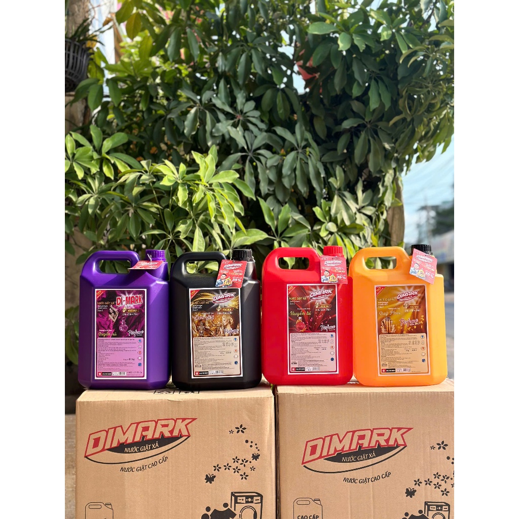 NƯỚC GIẶT XẢ DIMARK đậm đặc cao cấp can lớn 5kg siêu tiết kiệm
