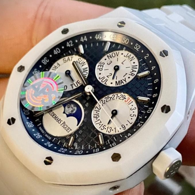 Đồng Hồ Nam Audemars Piguet Royal Oak Perpetual Calendar 26574 41mm máy Cal 5134