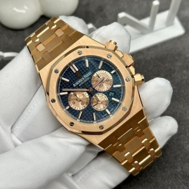 fullbox - Đồng Hồ Nam Audemars Piguet Royal Oak Automatic Men's Chronograph 26331 41m máy Cal 2385