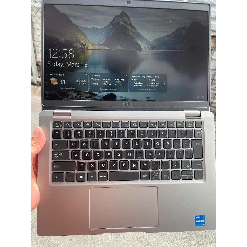Dell latitude 5320 I5 1145G7/I7 1185G7 RAM 16G, SSD 256G, MÀN 13.3 INCH FULL HD IPS, PIN TRÊN 3H