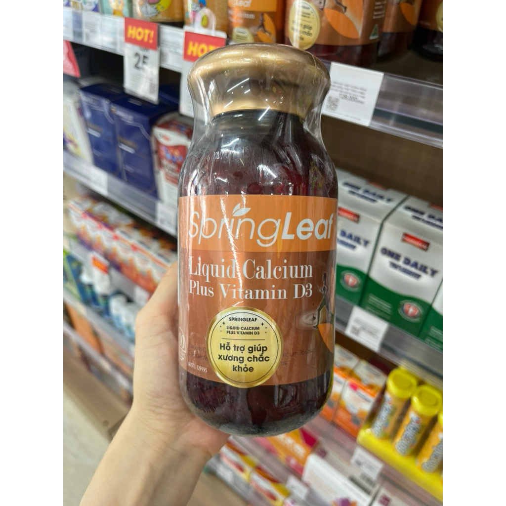 Liquid Calcium Plus Vitamin D3 200V