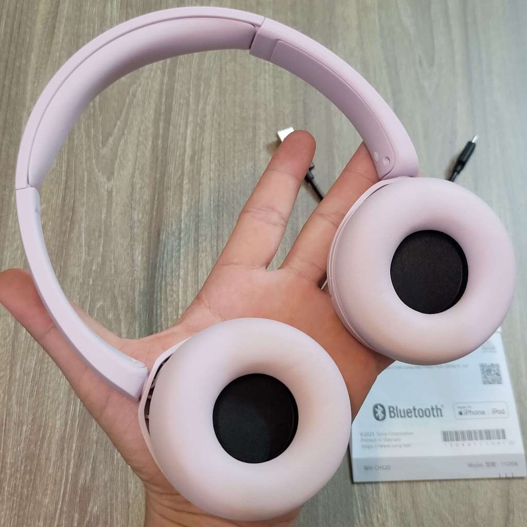 Tai nghe Sony WH CH520 on ear không dây kết nối đa điểm | BigBuy360 - bigbuy360.vn