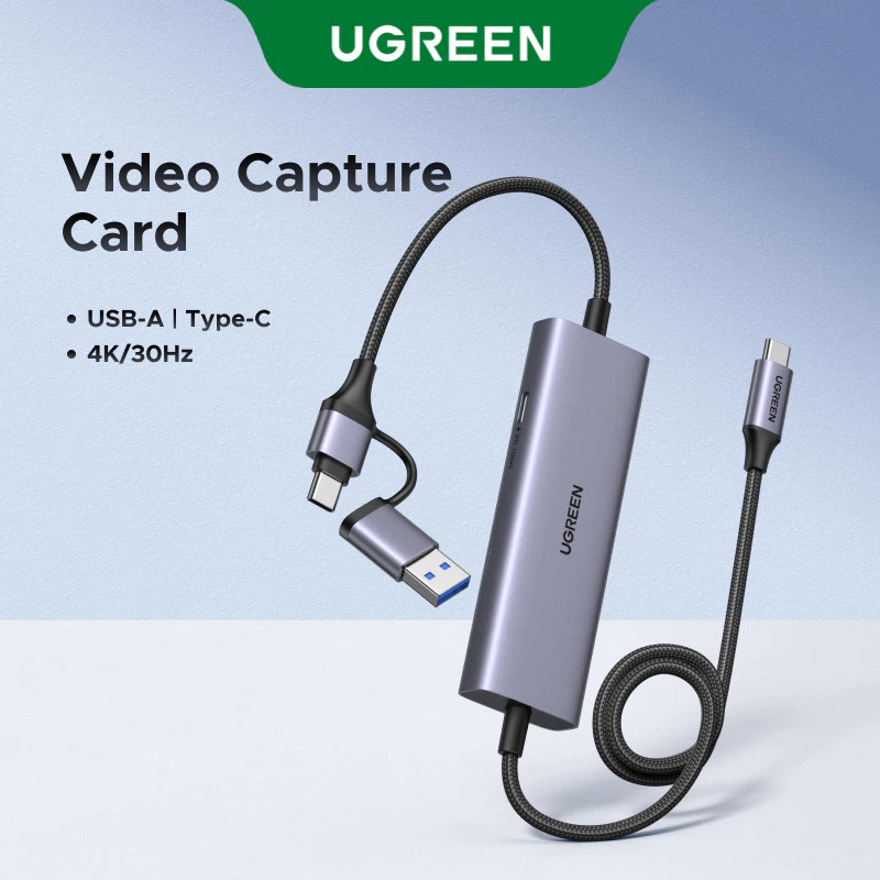Capture Ghi hình livestream cho iPad, iPhone Type-C Live Studio, Tiktok Shopee Ugreen 25854 VR, Stre