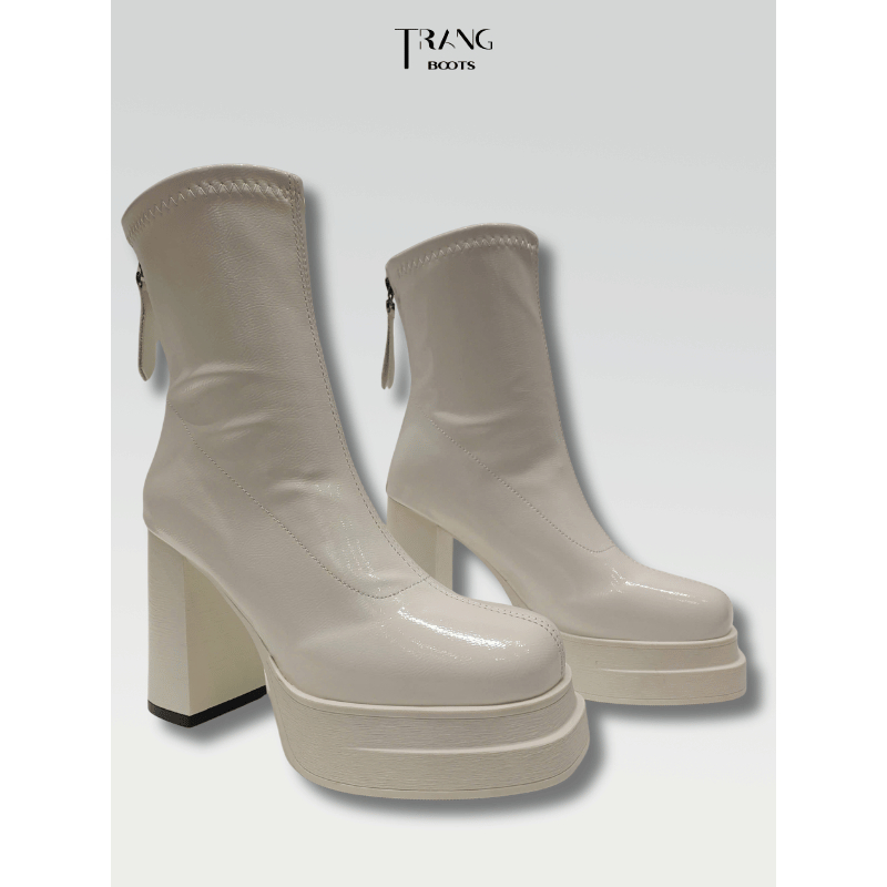 PLATFORM ANKLE BOOTS ĐẾ ĐÚP