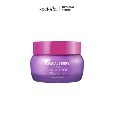 Kem Dưỡng Ẩm Eqqualberry Bakuchiol Plumping Capsule Cream 50ml
