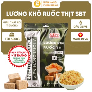 [GIẢM 30K] Lương Khô Ruốc Thịt SBT Chính Hãng Giàu Dinh Dưỡng Ăn Vặt Ăn Sáng, Thay Bữa, Tập Thể Thao