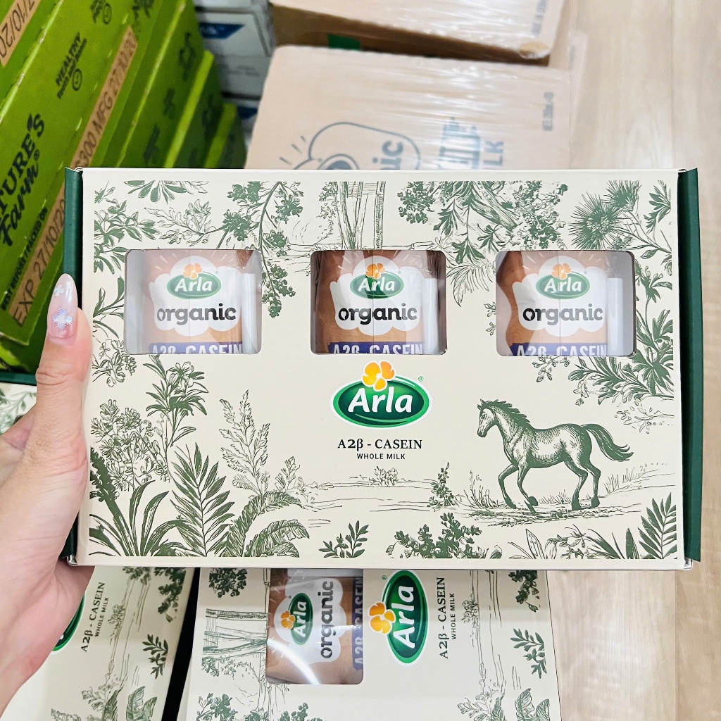 Set 3 hộp sữa Arla A2-200ml