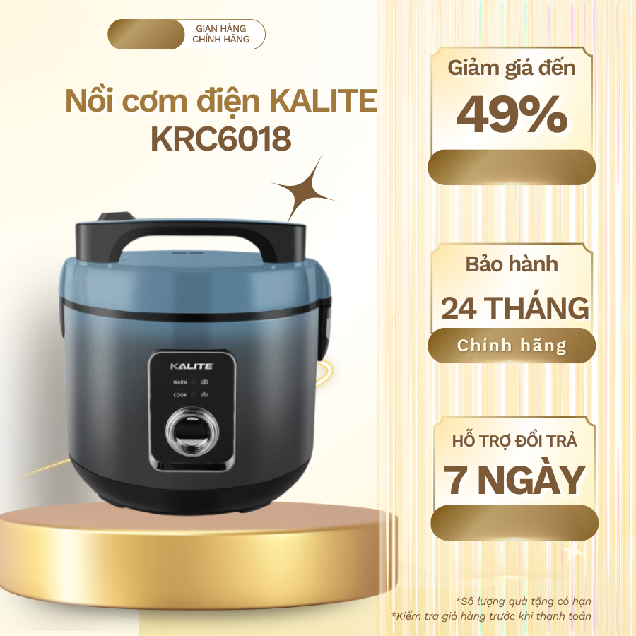 Nồi cơm điện KALITE KRC6018