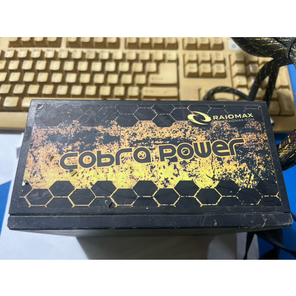 Nguồn Raidmax 1200w 80plus gold dây bọc lưới siêu bền