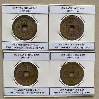 đồng xu cổ duy tân thông bảo thời nhà nguyễn việt nam