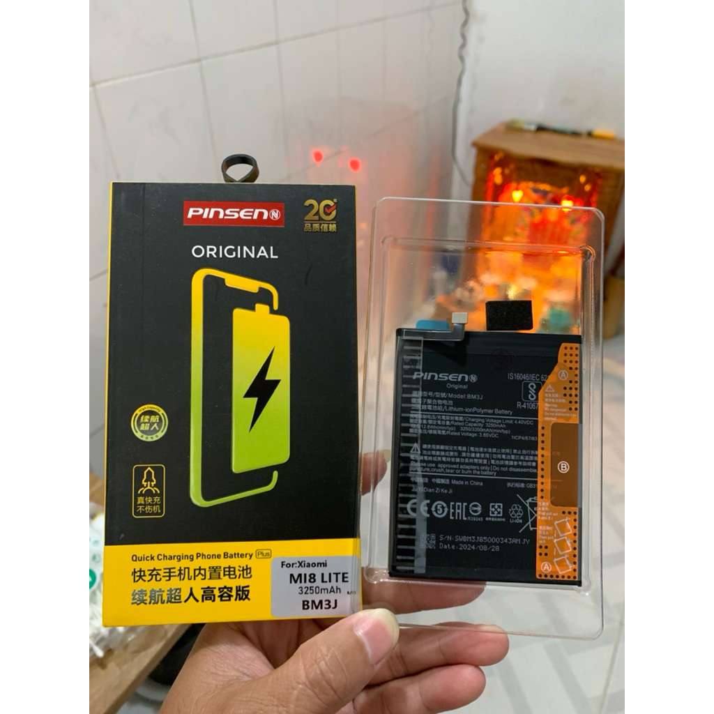 PIN XIAOMI 8 PRO HỘP XỊN PINSEN MÃ BM3F DUNG LƯỢNG CHUẨN