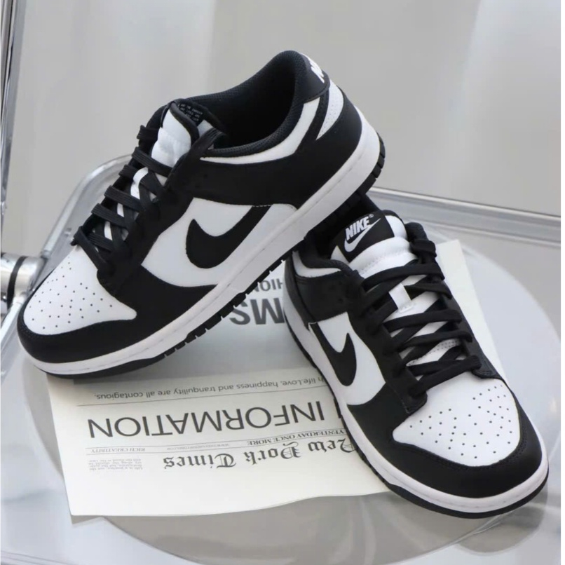[Chính Hãng SALE] Giày Sneaker_Dunk Low Panda Black White Fashion