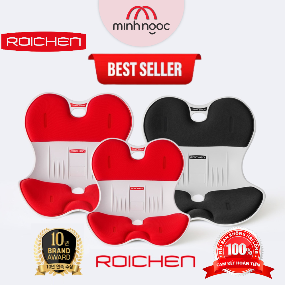 [Giao hoả tốc HN] Ghế Chỉnh Dáng Ngồi Đúng Roichen Hàn Quốc (Made In Korea). Dùng Cho Nam, Nữ,trẻ em