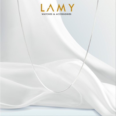 Dây chuyền bạc LAMY Octagonal Snake Necklace Silver 6269SV - Dây chuyền nữ bạc Ý 925
