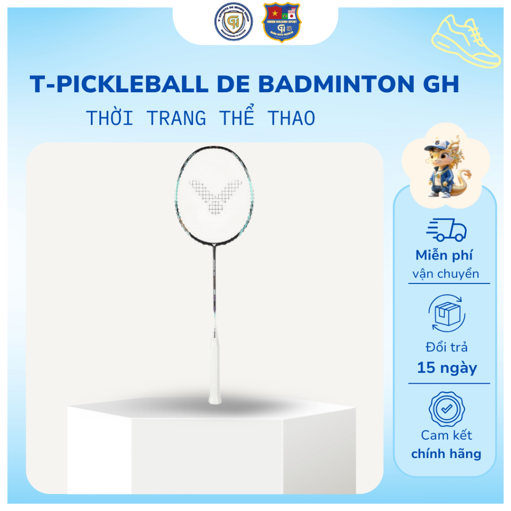 Vợt Cầu Lông Victor ARS 9000 – Công Thủ Toàn Diện, Tốc Độ Vượt Trội Công Nghệ Free Core & Aero-Sword