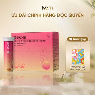 Viên sủi chuyển hoá chất béo Balporo BBae Hàn Quốc, hỗ trợ giảm cân, thành phần tự nhiên, an toàn cho sức khỏe