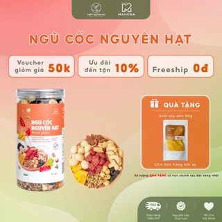 Granola - Ngũ Cốc Siêu Hạt Nguyên Hạt Eat Clean Mahena Không Đường 500g