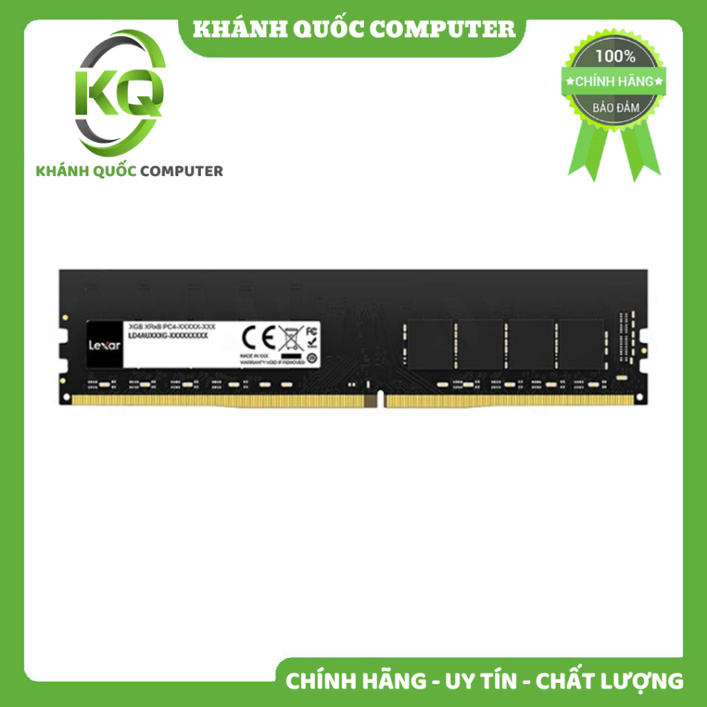 Ram desktop Lexar 8Gb DDR4 3200Mhz (LD4AU008G-B3200GSST) - Chính hãng phân phối