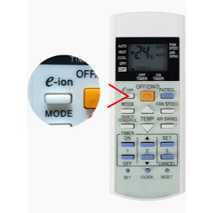 Remote Điều Hòa Panasonic Eion Thay Thế - Hàng Loại 1 Nhạy Bền - Tặng Pin