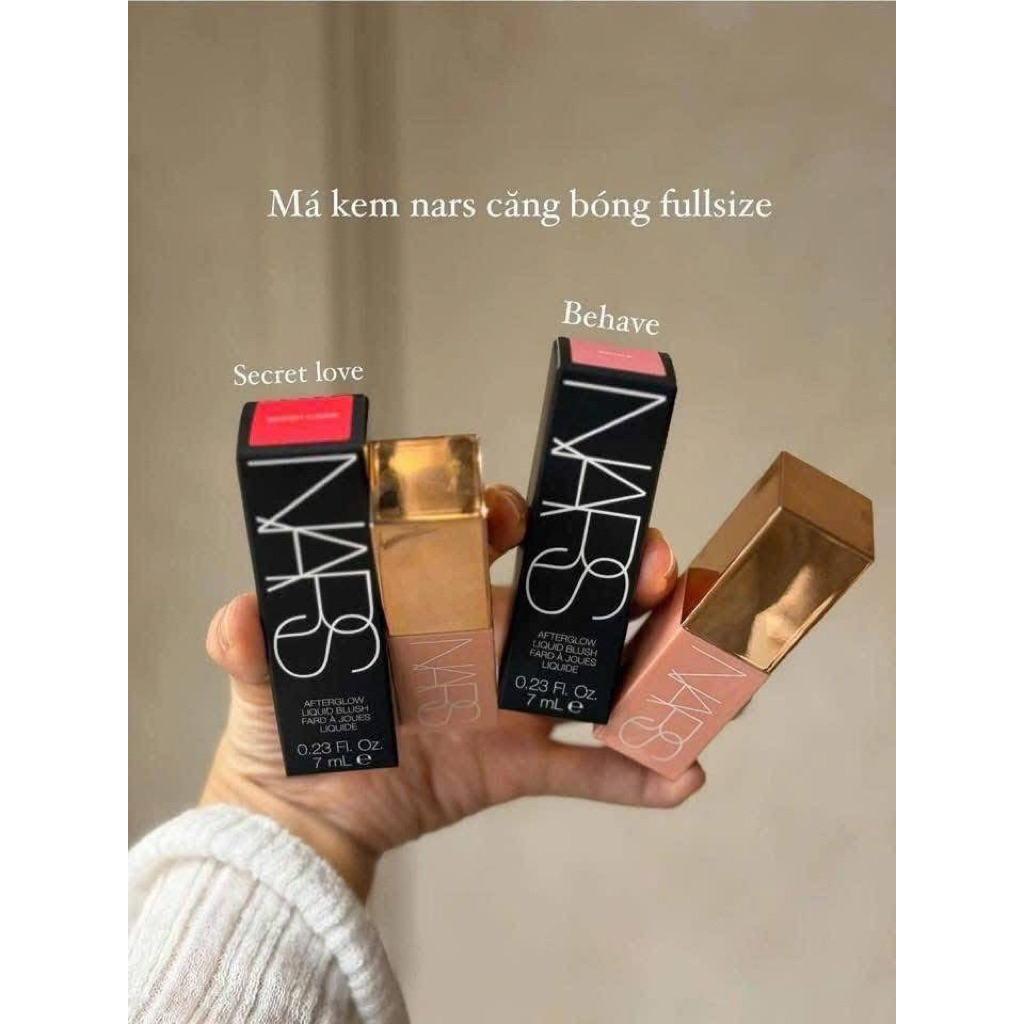 Má hồng kem Nars after glow